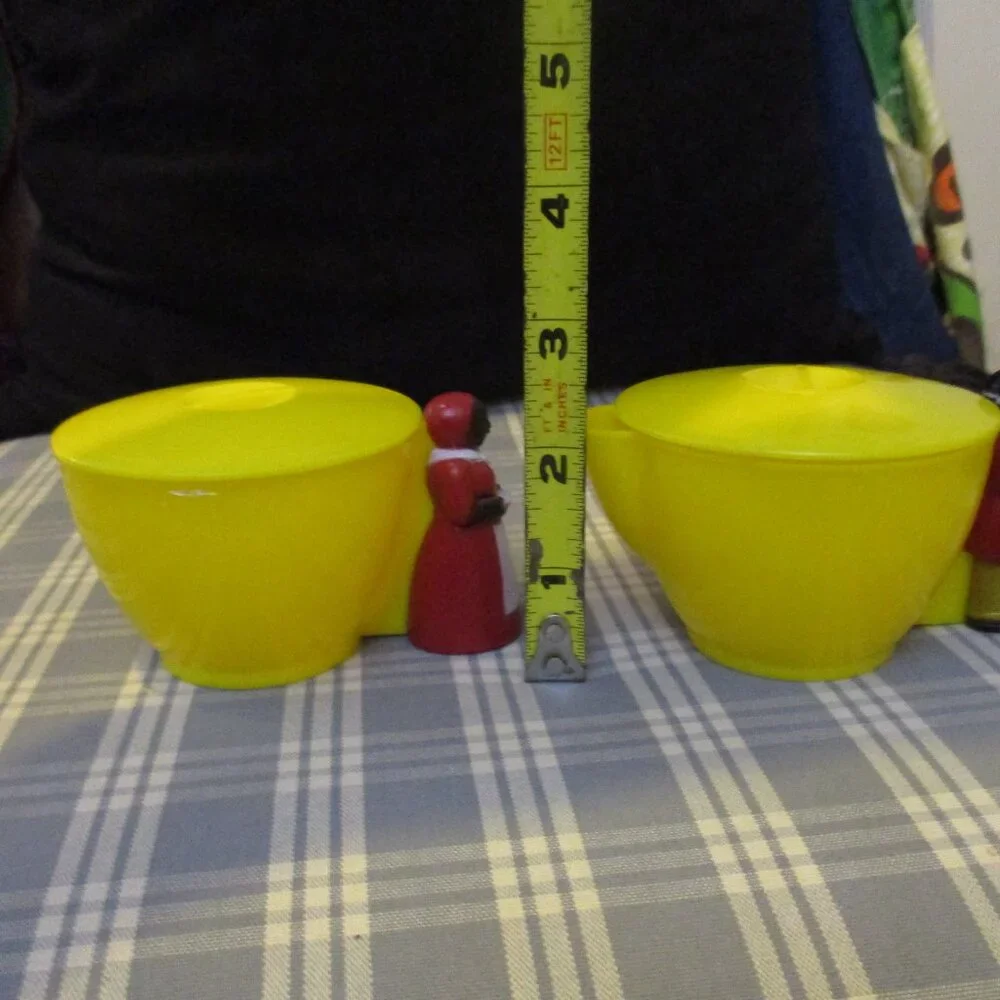 Vtg Miss Martha Originals Sugar and Creamer bowls w/lids! Rare! - Picture 7 of 8